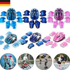 7tlg Set Kinder Helm Knie