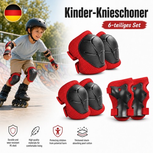 6in1 knieschoner kinder - 6in1,