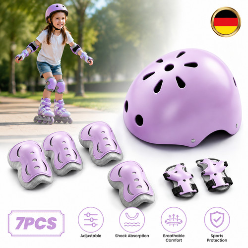 7stk knieschoner kinder - knieschoner,