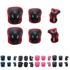 6tlg Helm Knie Protektoren