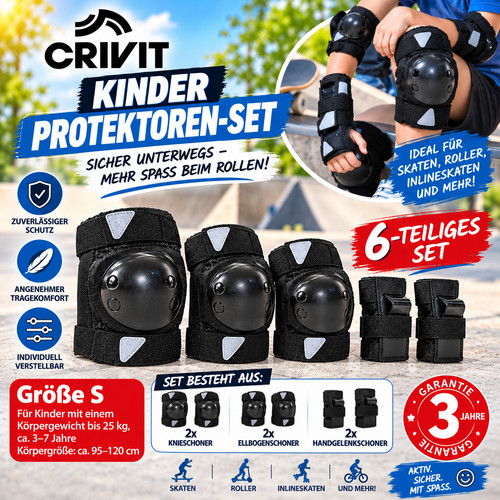 Crivit kinder protektoren set - kinder,