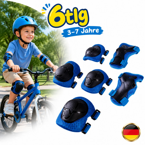 6er set kinder - kinder, knieschoner